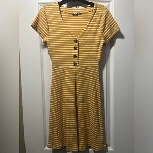 Junior Stripe Dress